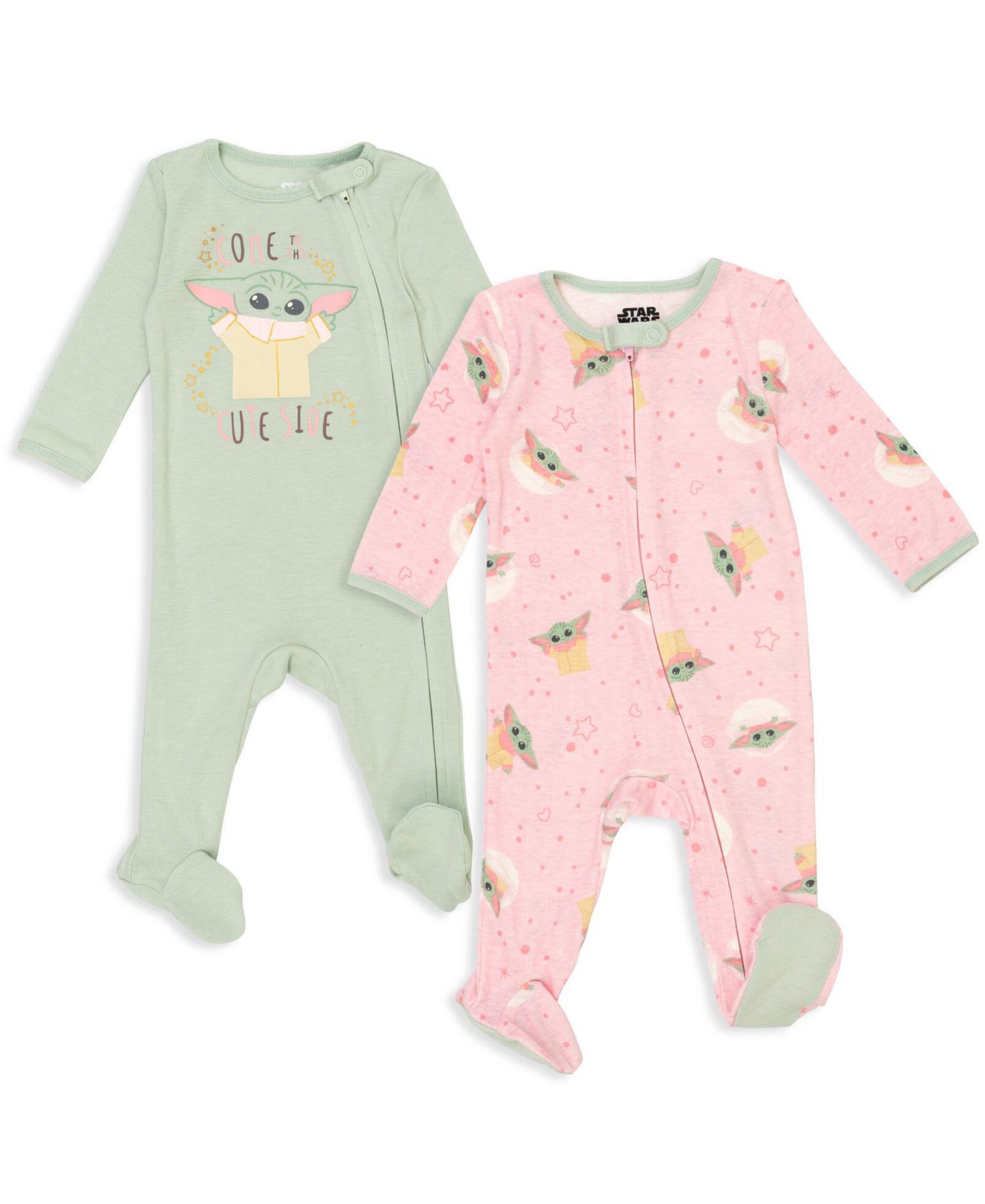 Star Wars Детский комбинезон 2-Pack Zip Up Sleep N' Play