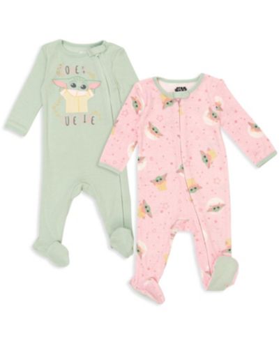 Star Wars Детский комбинезон 2-Pack Zip Up Sleep N' Play