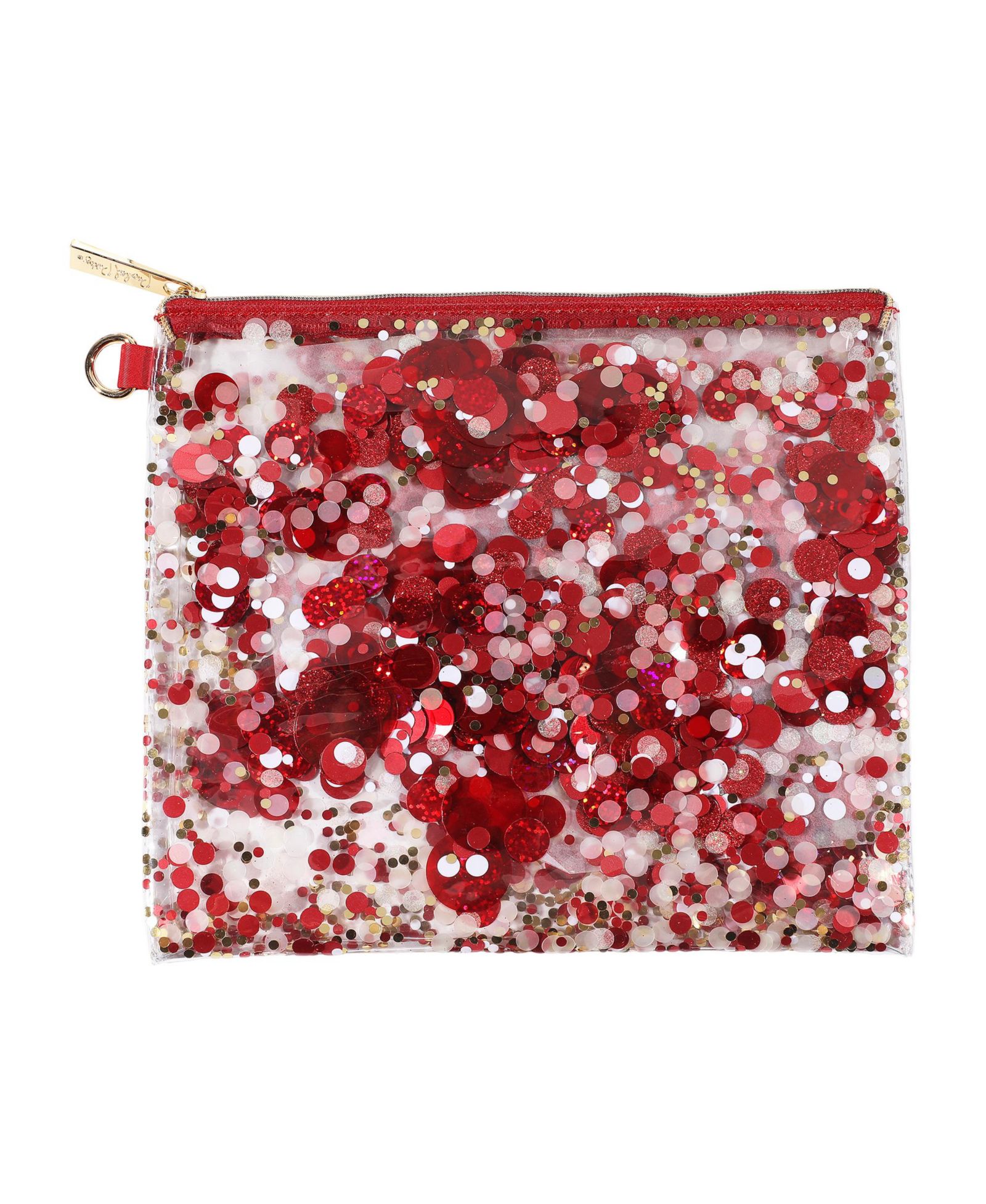 Косметичка Packed Party Spirit Squad Confetti Everything, красная