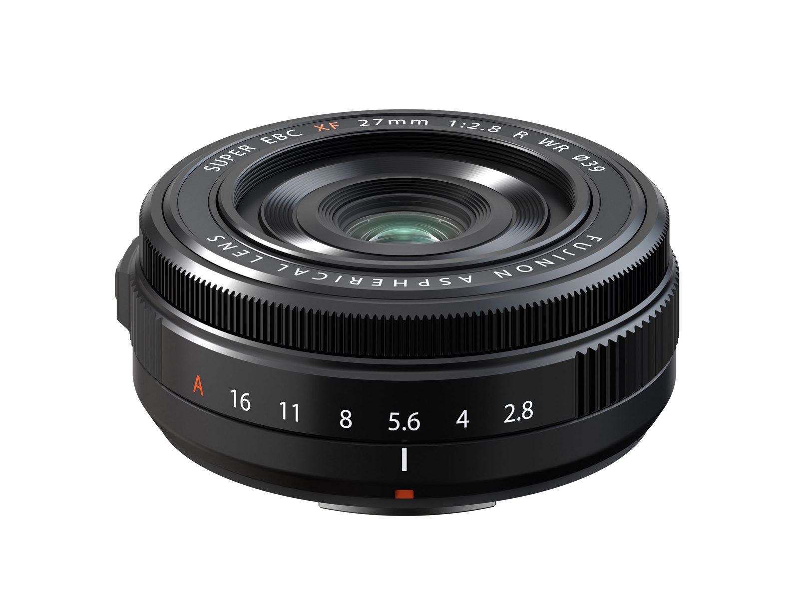 Fujifilm XF 27mm f/2.8 R WR Lens, Black