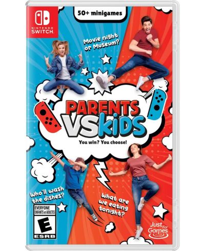 Parents Vs Kids Standard Edition Family Party Game Nintendo Switch
