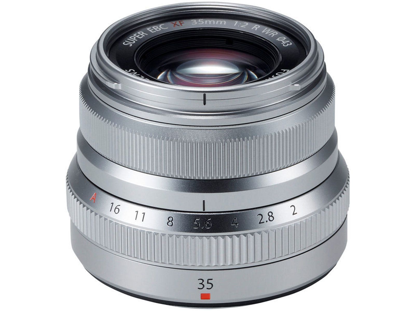 Fujifilm Объектив XF 35mm f/2 R WR, серебристый