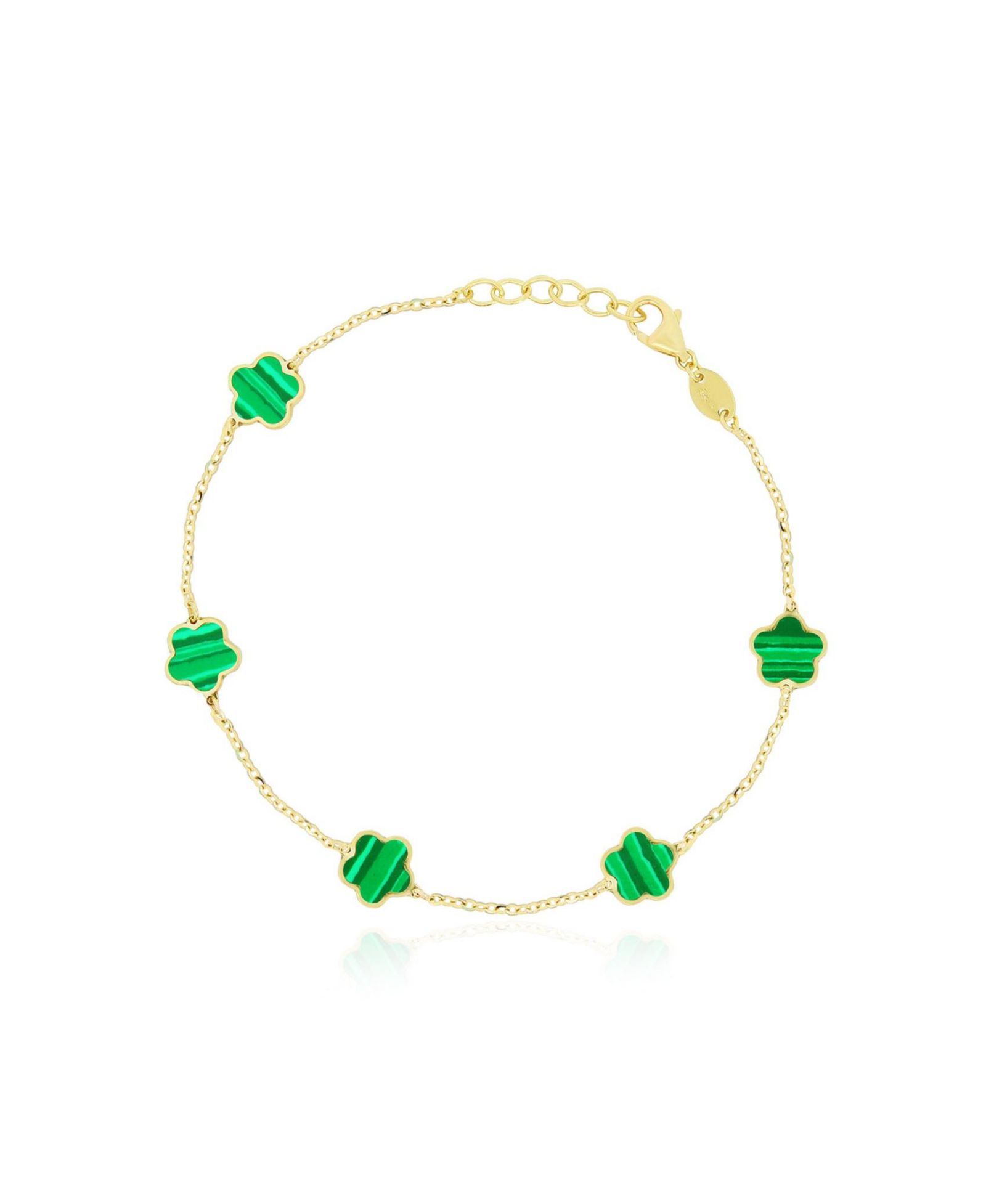 Браслет The Lovery Malachite Flower