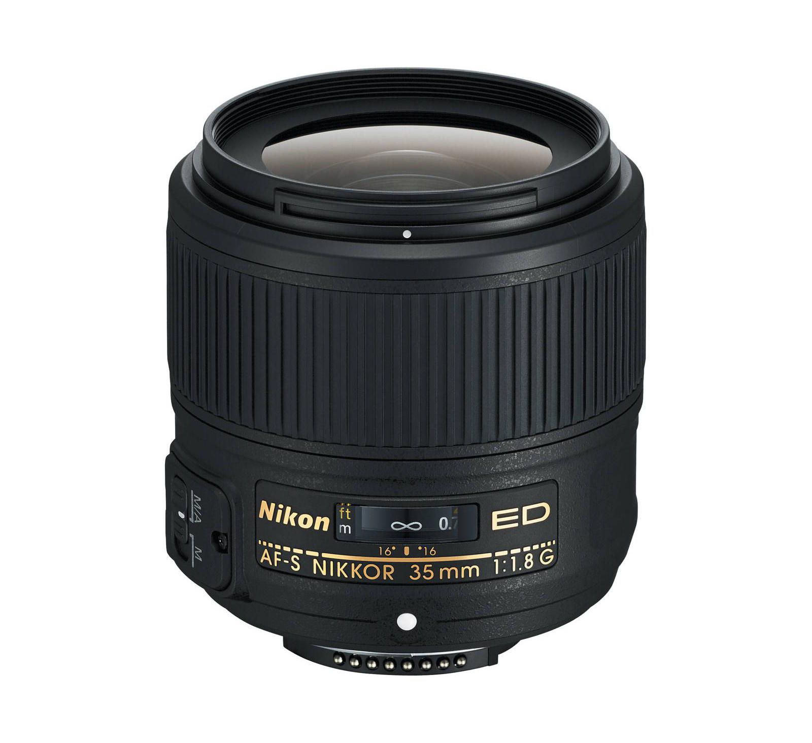 Объектив Nikon 35mm f/1.8G AF-S ED NIKKOR для цифровых зеркальных камер
