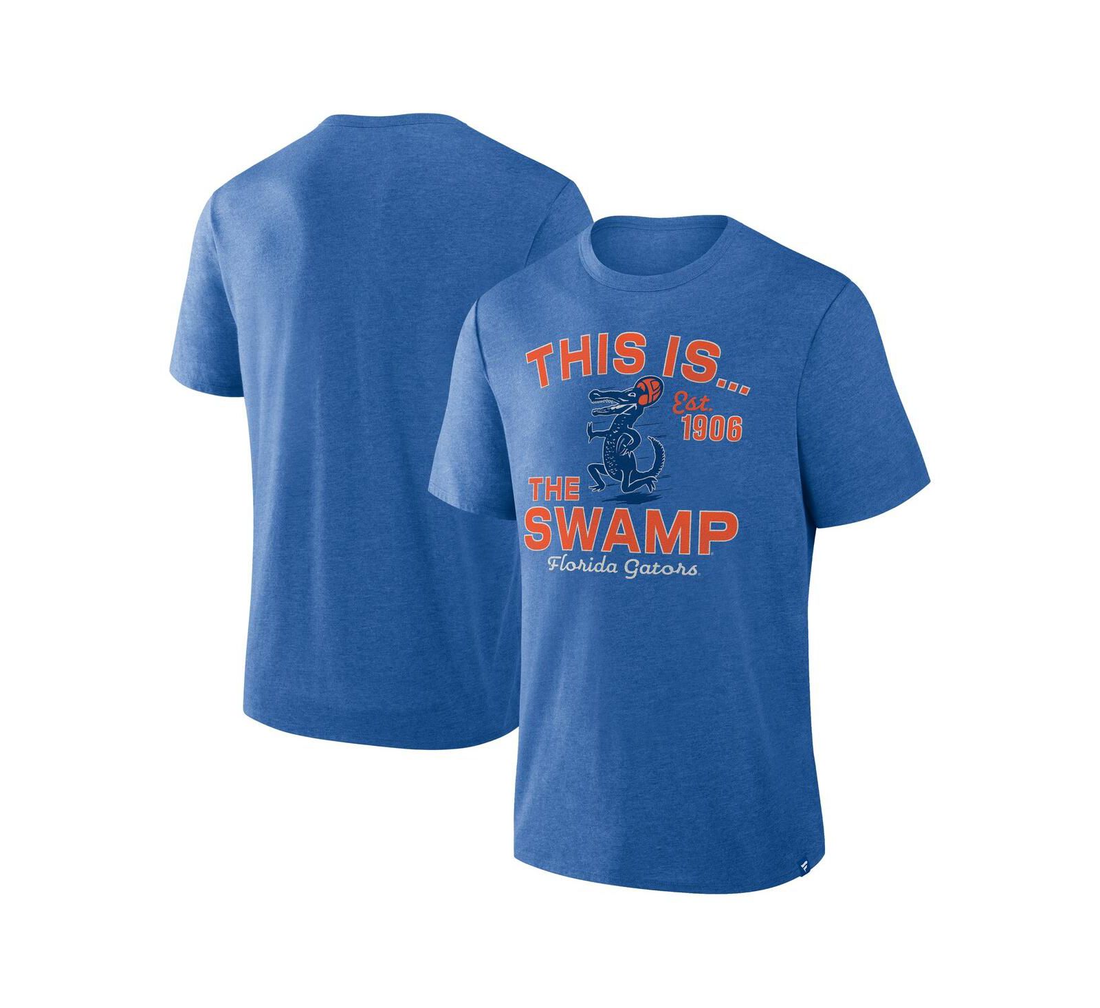 Мужская футболка Fanatics Florida Gators Dynamic Showdown Tri-Blend Royal