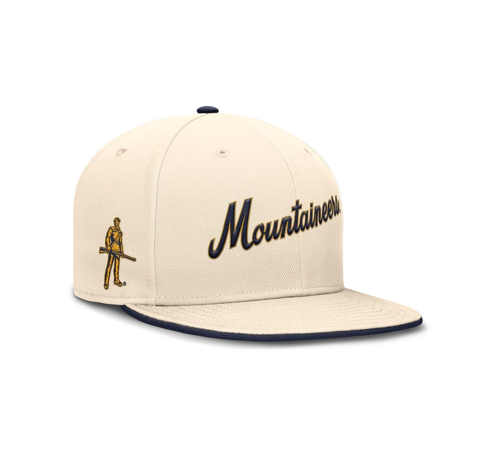 Nike Men's Natural West Virginia Mountaineers Primetime True Performance Fitted Hat
