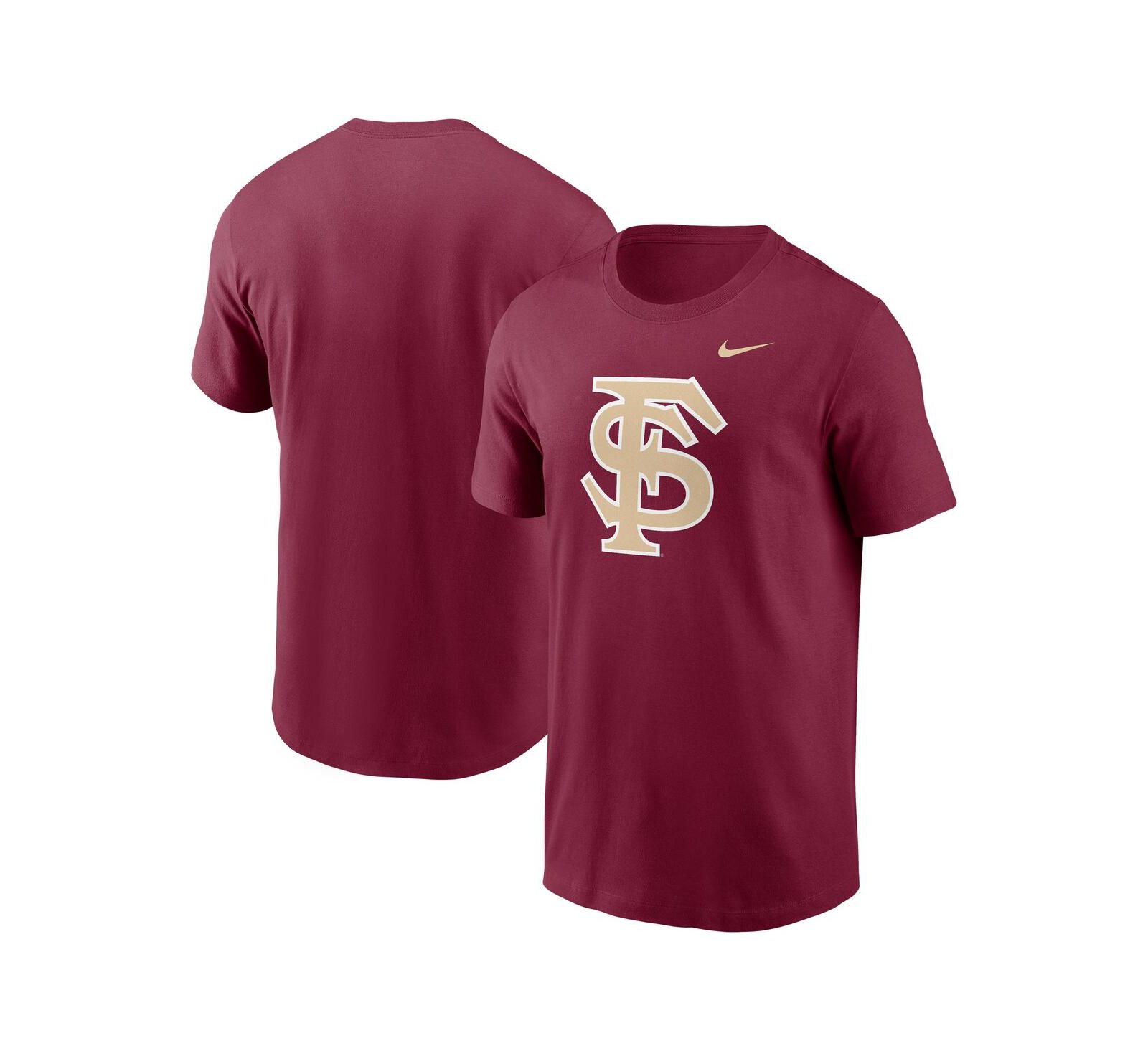 Мужская футболка Nike Garnet Florida State Seminoles Baseball Logo