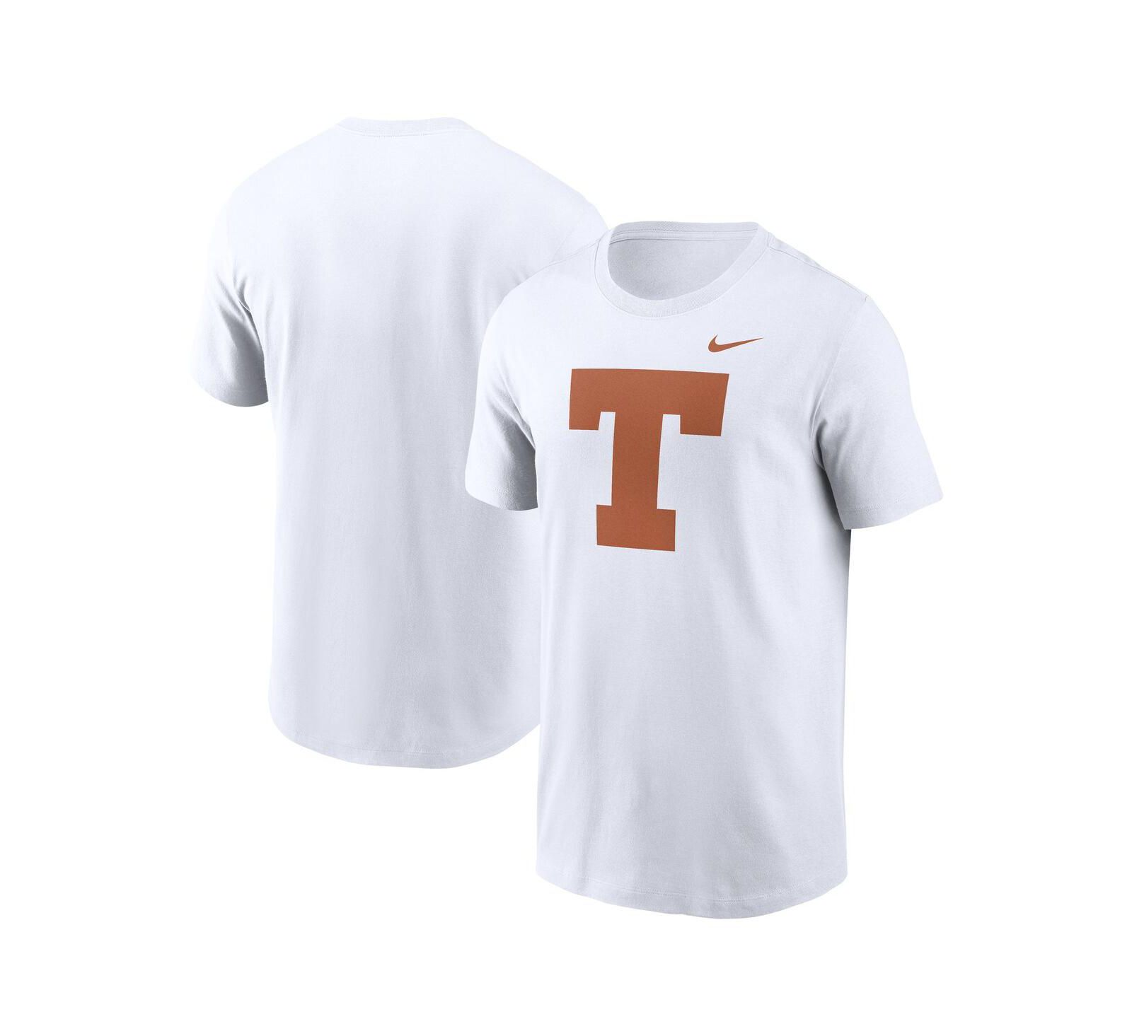 Nike Мужская белая футболка с логотипом Texas Longhorns Baseball