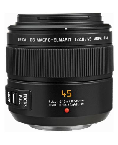 Объектив Panasonic LUMIX G Leica DG Macro-Elmarit 45mm f/2.8 Aspherical для Micro Four Thirds