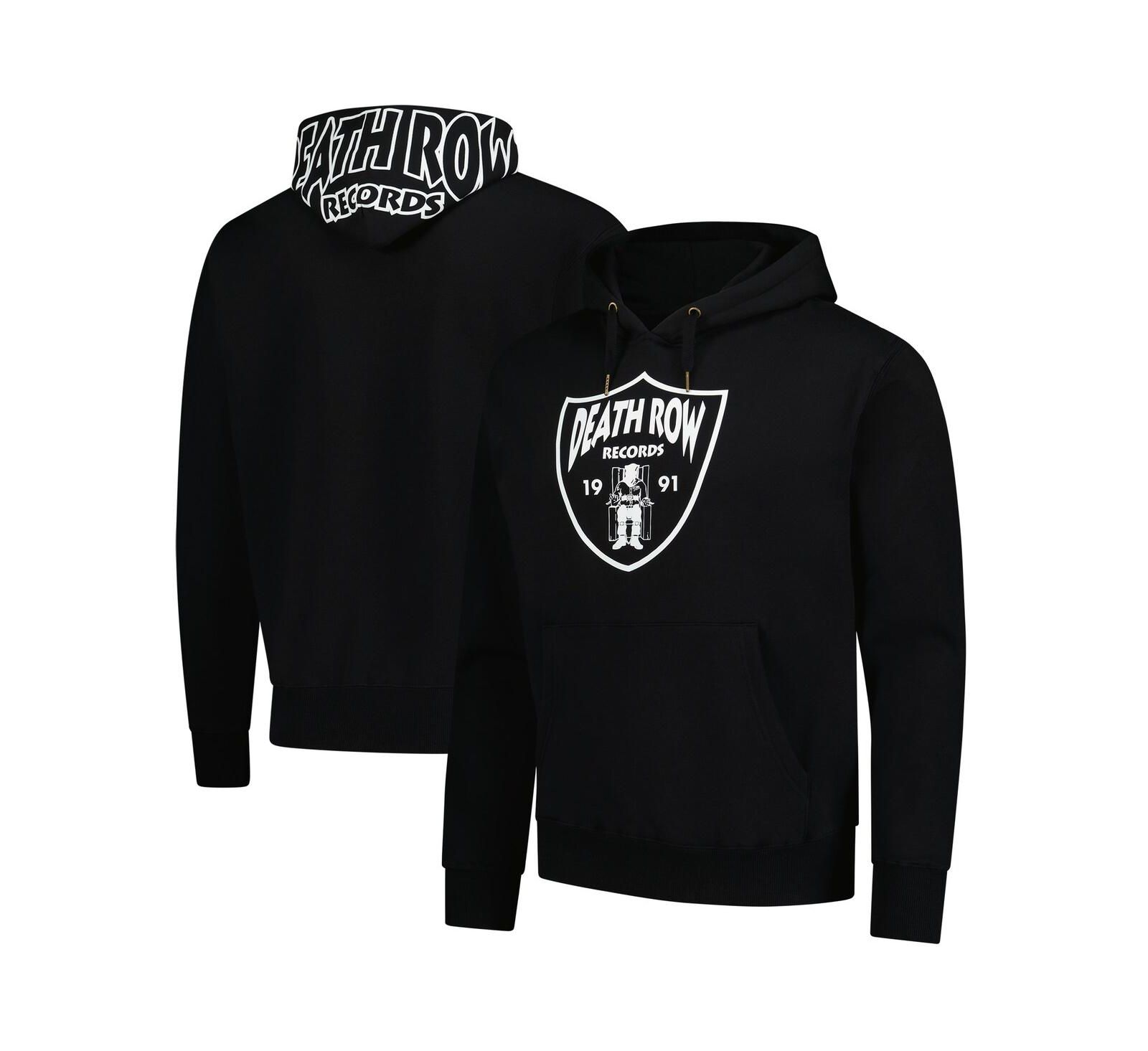 Мужское худи Lids Black Death Row Records