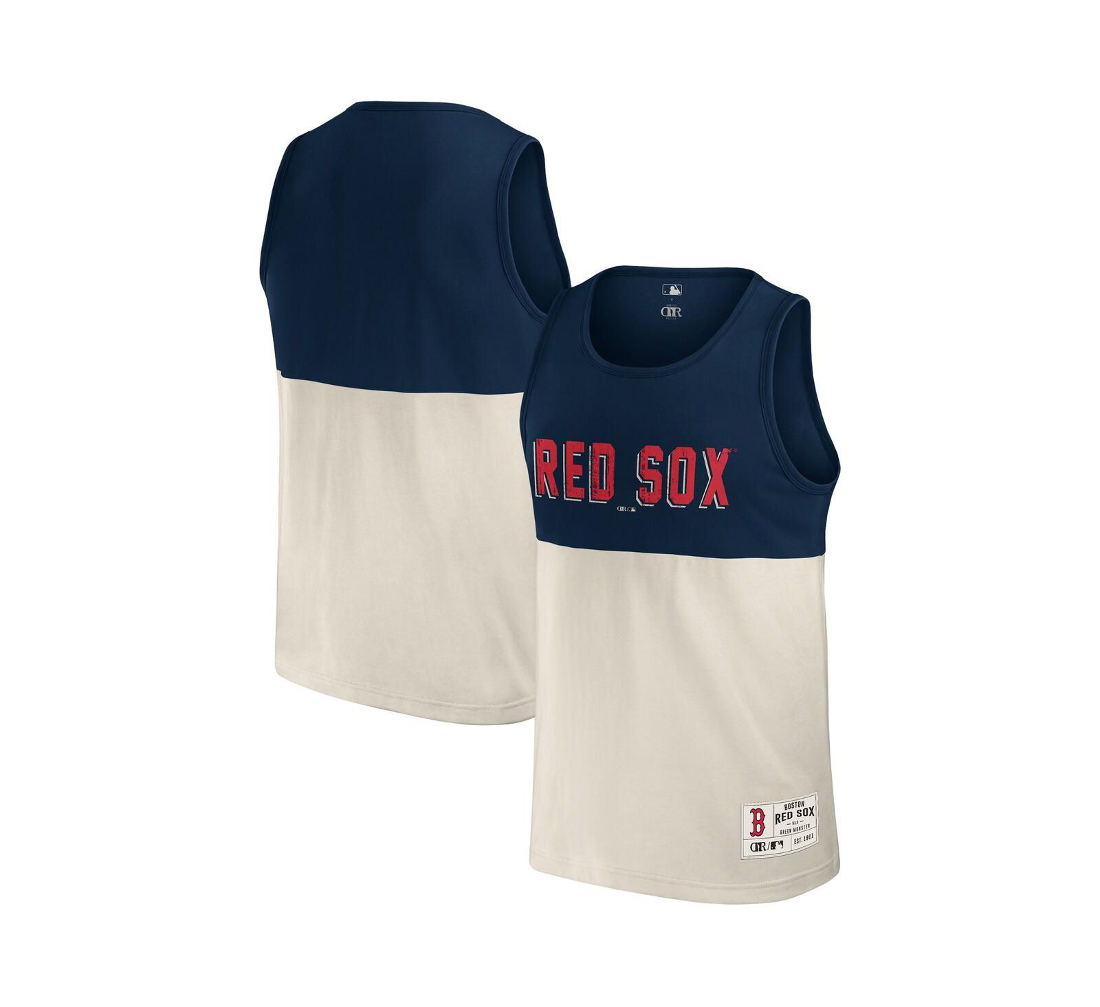 Мужская футболка Darius Rucker Collection by Fanatics Navy Boston Red Sox Color Block