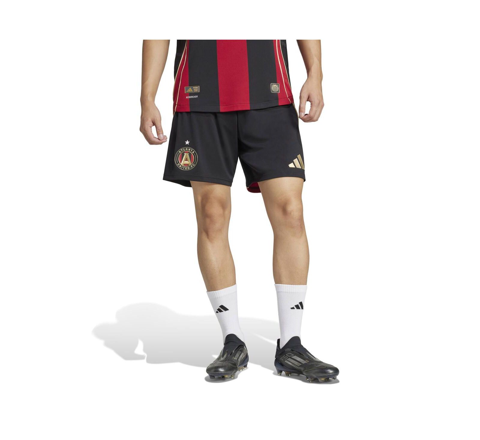 Adidas Men's Black Atlanta United FC Home 2025 The Connector Authentic Shorts
