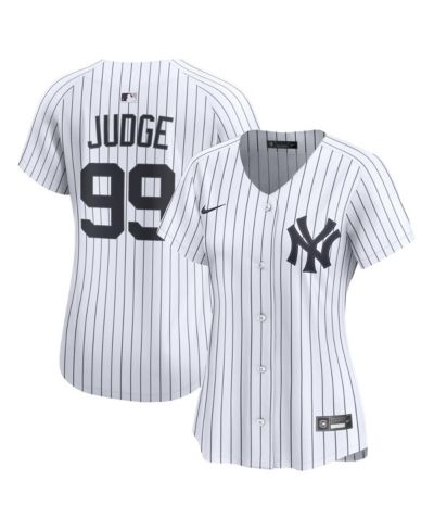 Женская джерси Nike Aaron Judge White New York Yankees Home Limited Player