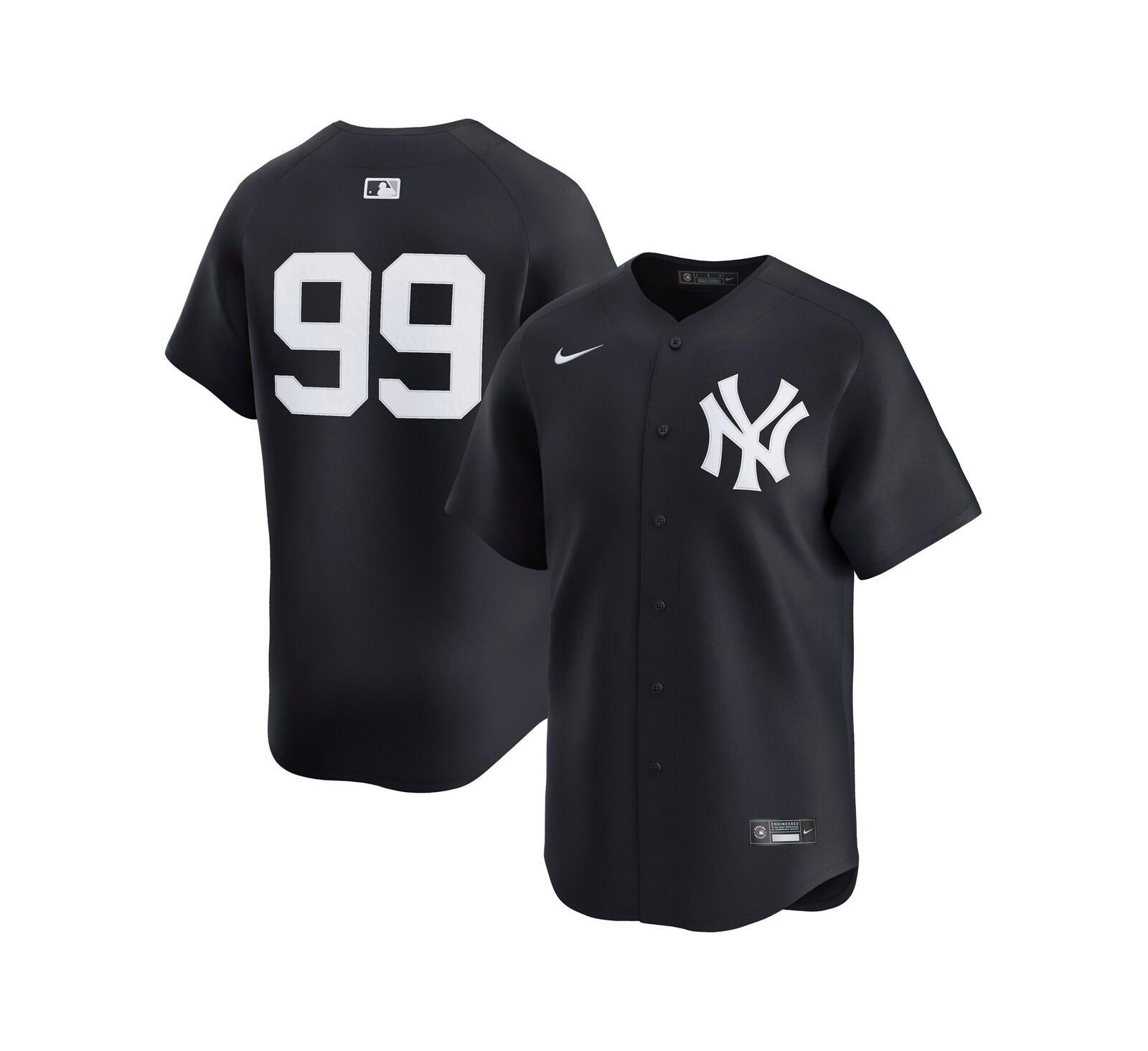 Мужская джерси Nike Aaron Judge Navy New York Yankees Alternate Limited Player