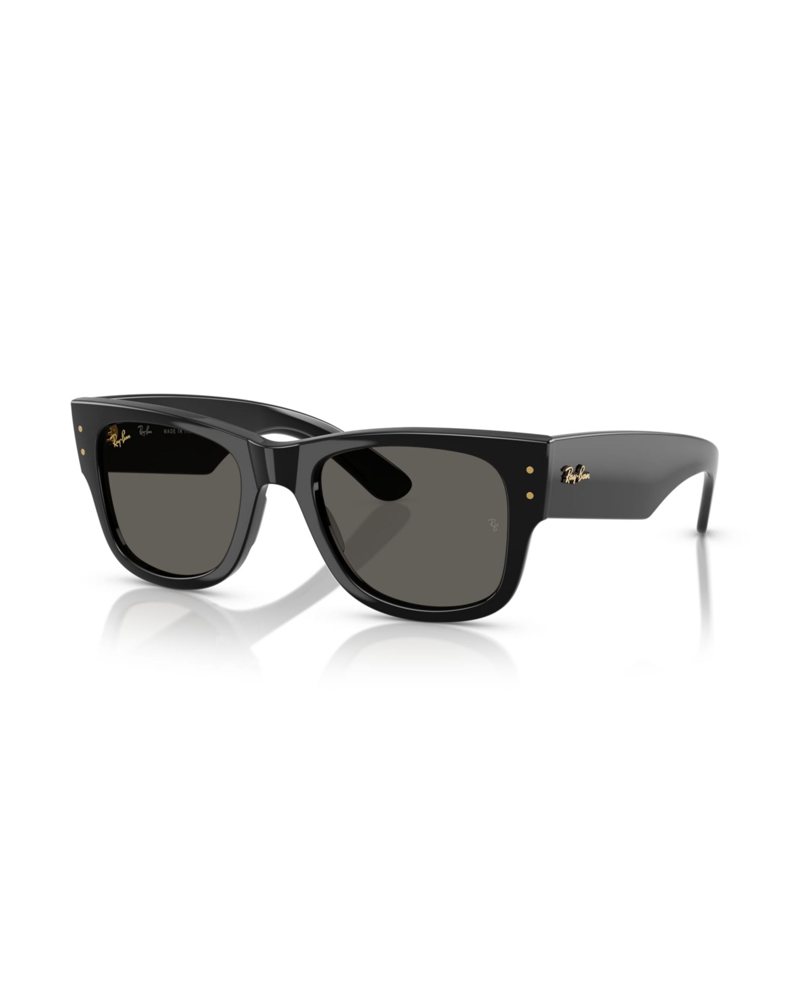 Ray-Ban Unisex Mega Wayfarer Blacked Out Collection Sunglasses, RB0840S