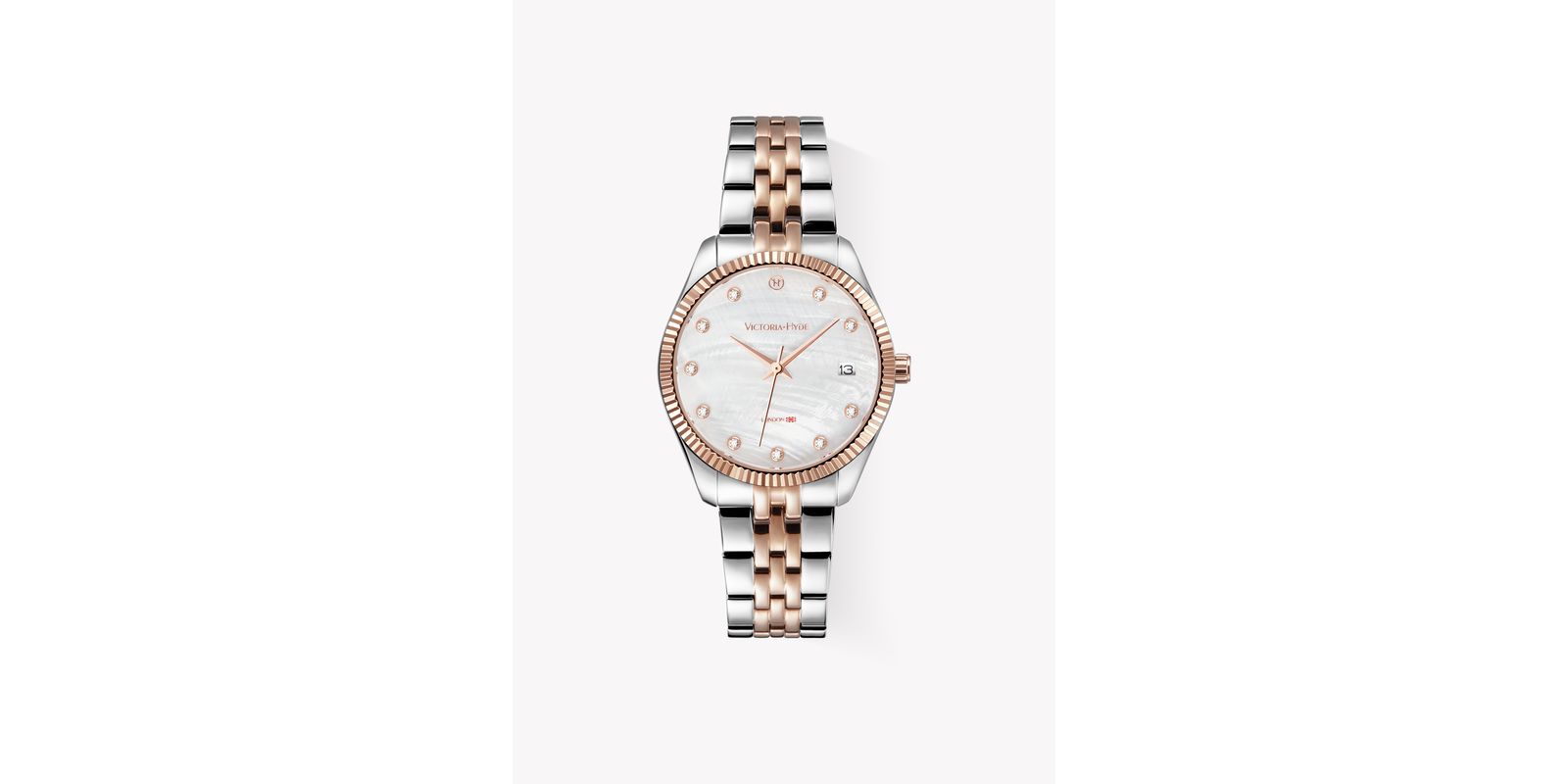 Victoria Hyde London Женские часы с циферблатом 32mm и стальным ремешком
