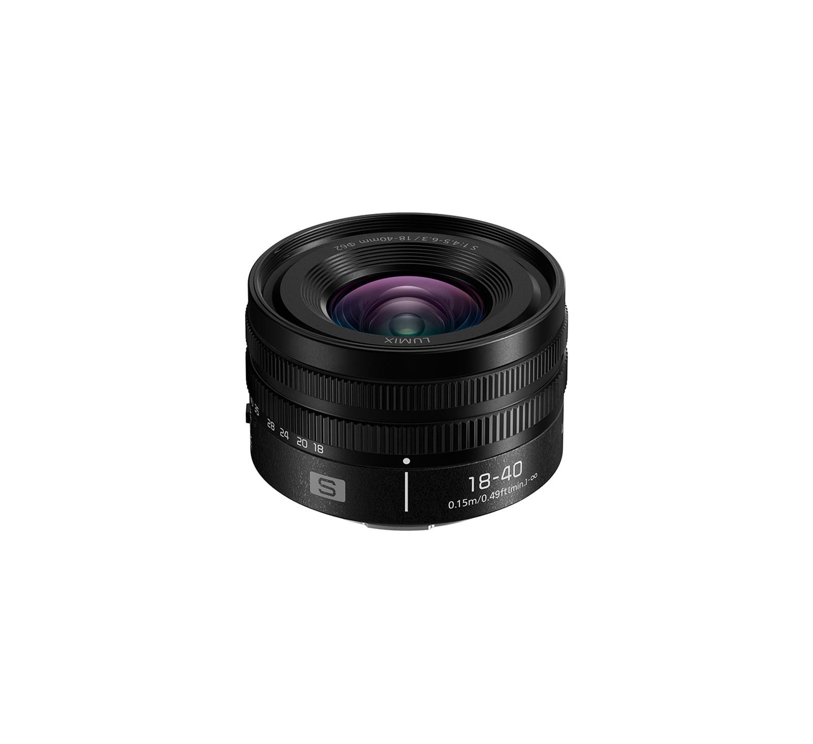 Panasonic Lumix S 18-40mm f/4.5-6.3 Compact Lightweight Lens for L Mount