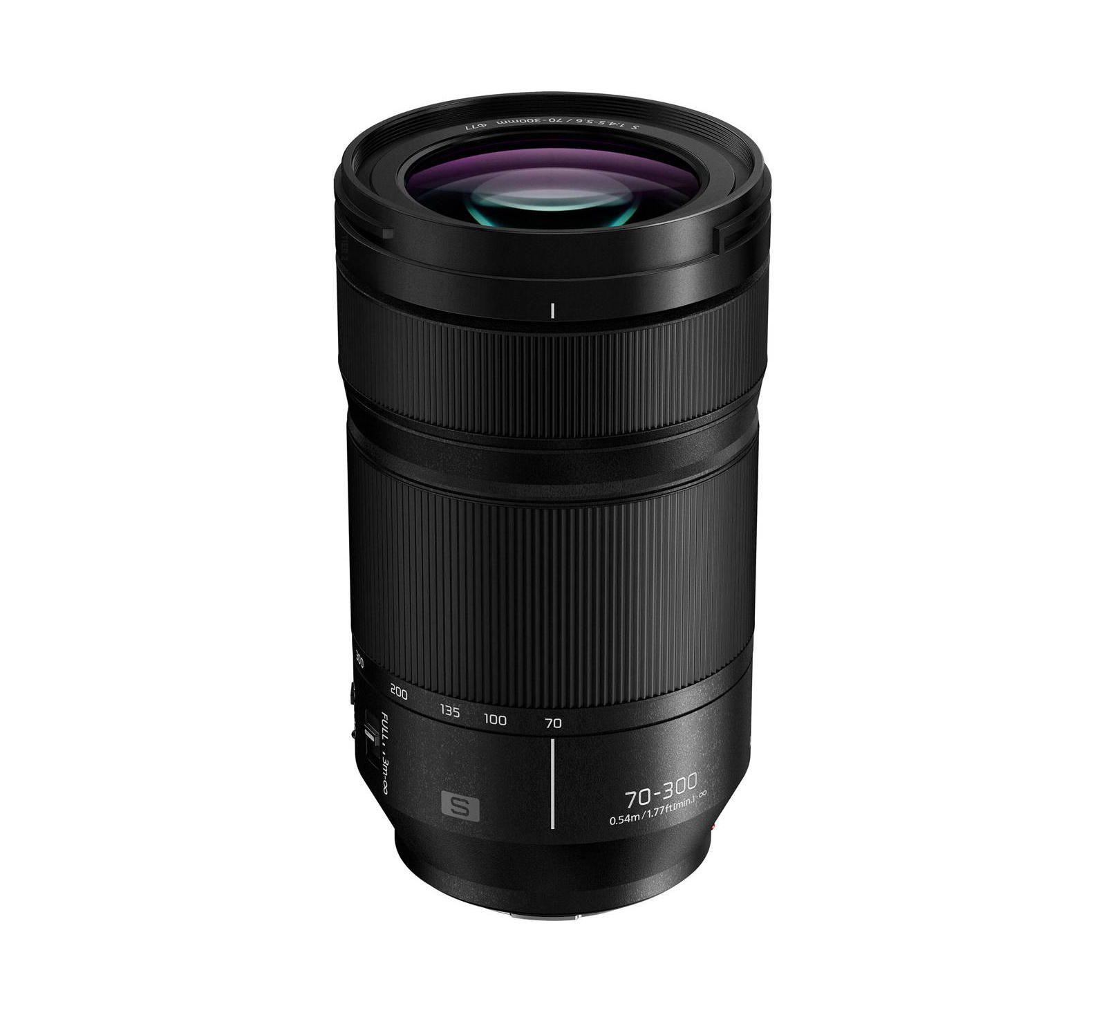 Panasonic Lumix S 70-300mm f/4.5-5.6 Image-Stabilized Telephoto Zoom Lens for L-Mount