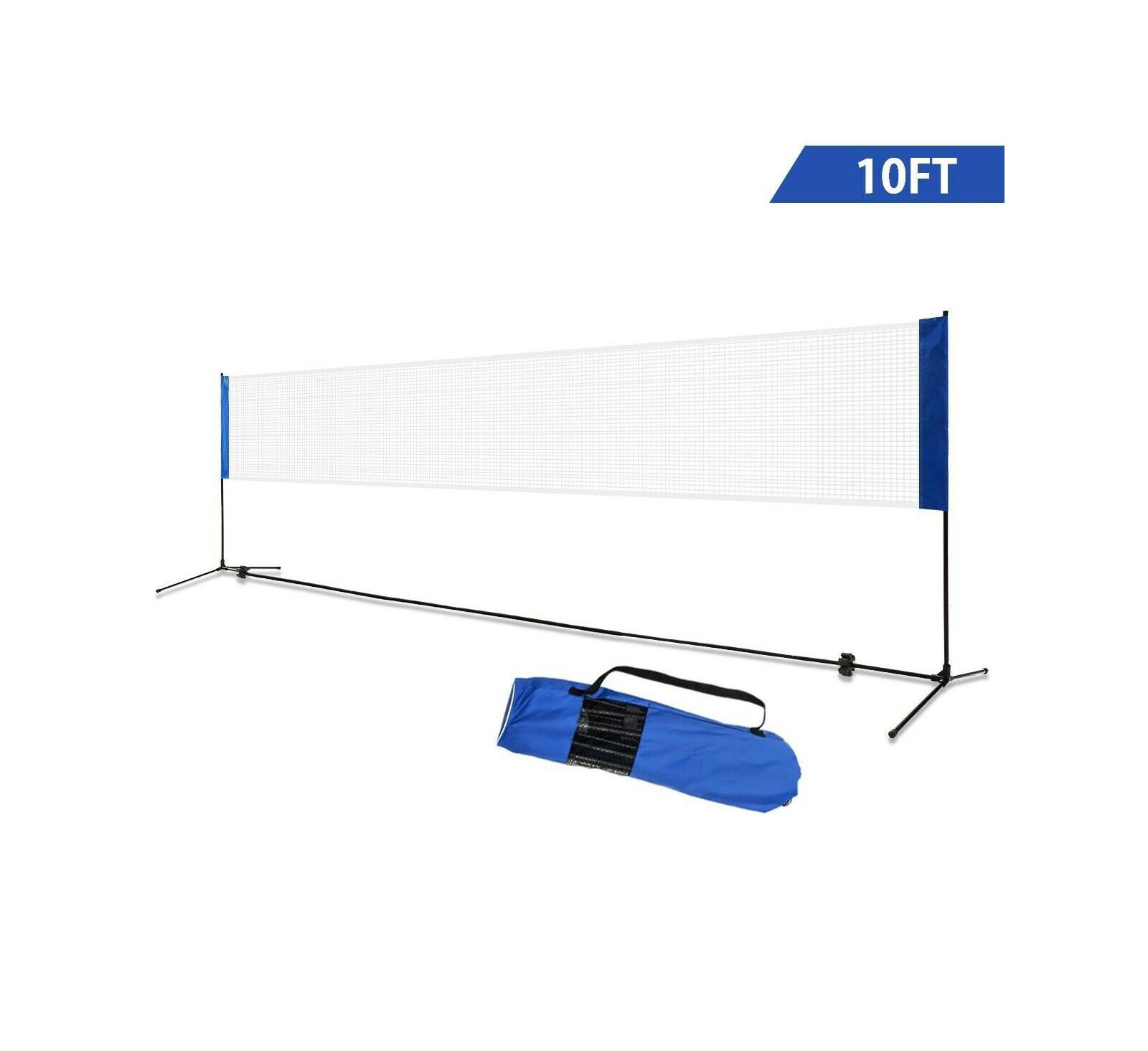 Portable 10" x 5" Badminton Beach Tennis Training Net
