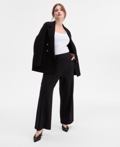 Женские брюки I.N.C. International Concepts Plus Size High-Rise Pull-On