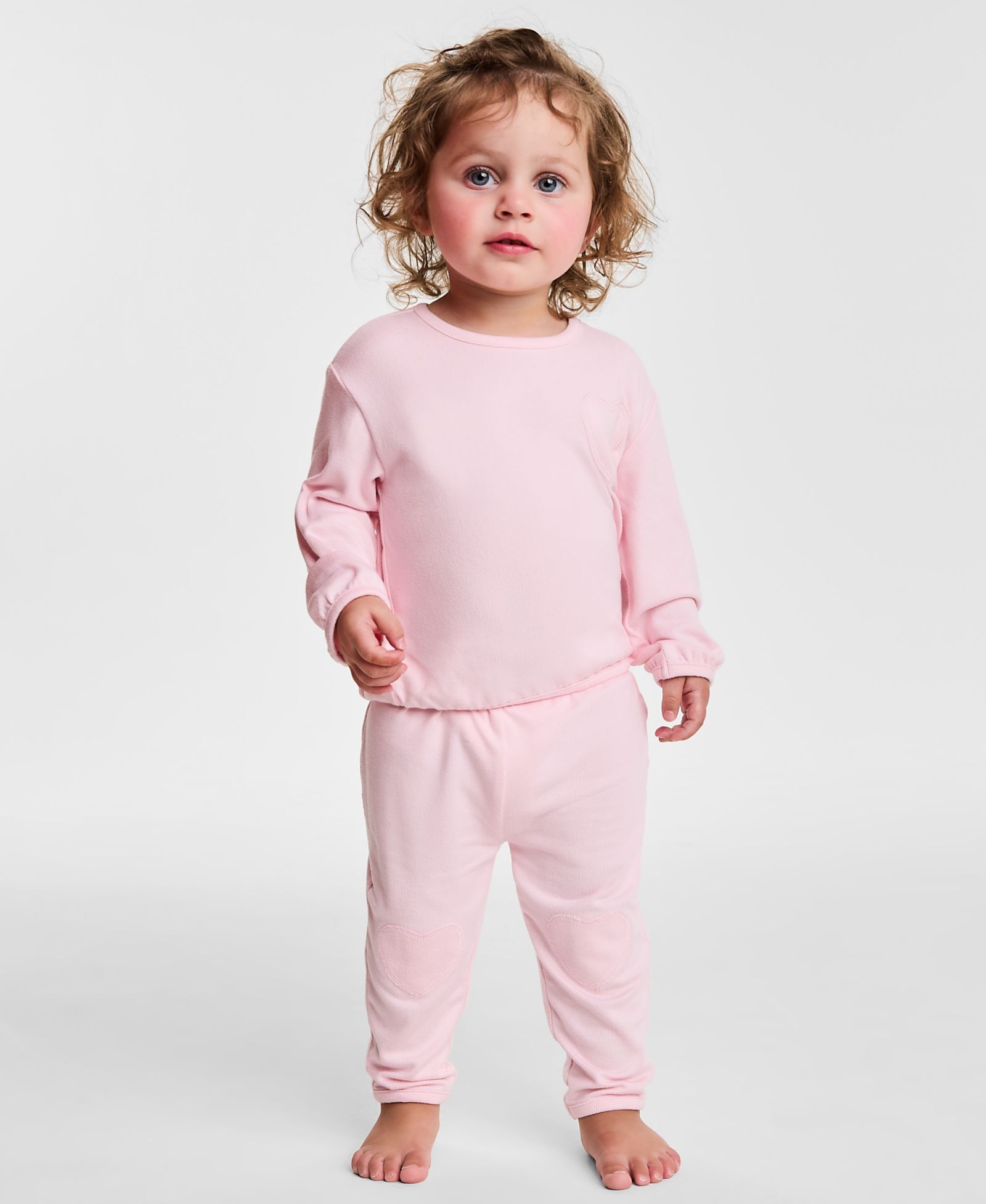 First Impressions Everyday Baby Essentials Детская мягкая уютная толстовка с сердечным принтом, для девочек