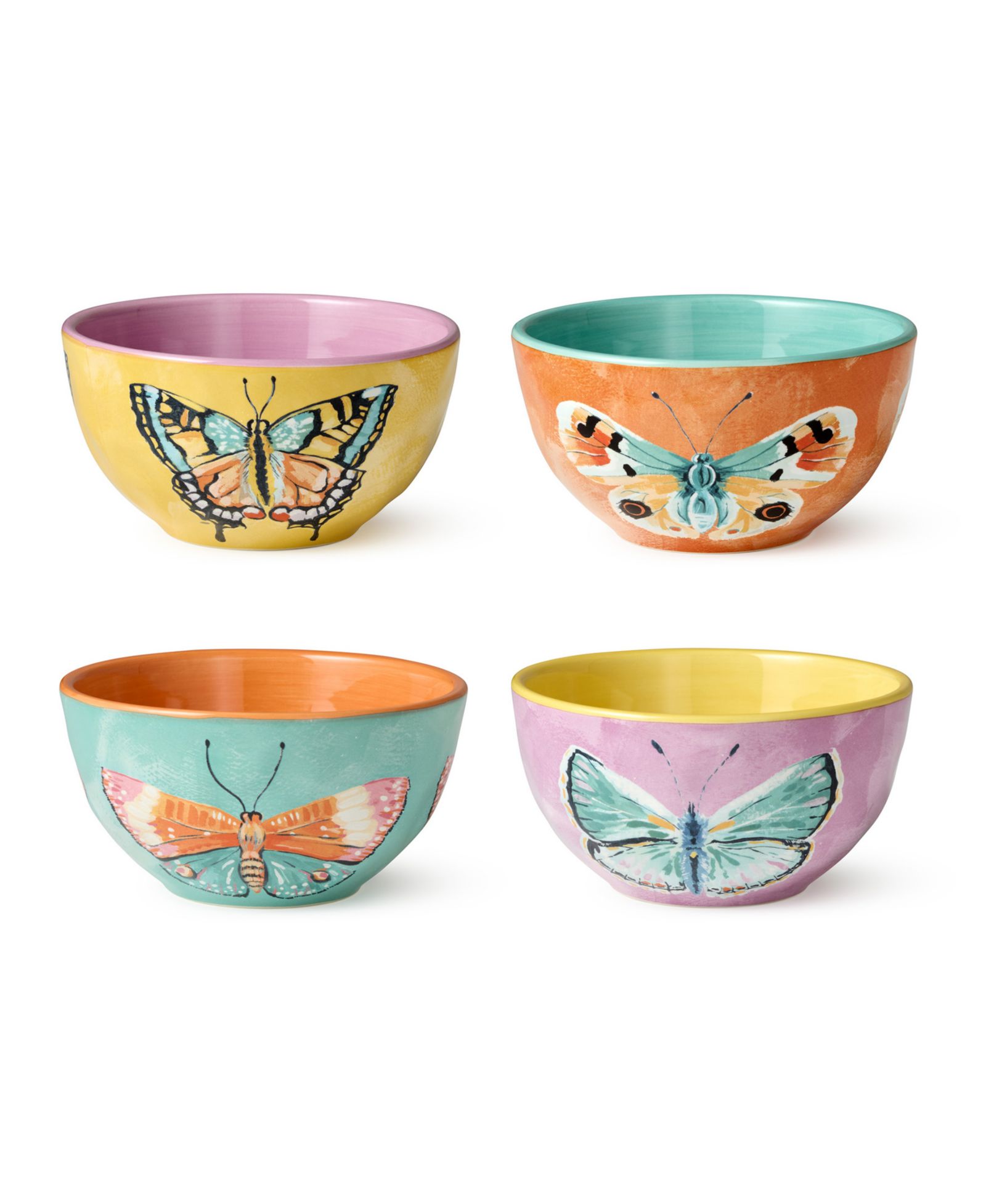 Certified International набор мисок Butterflies 4 шт