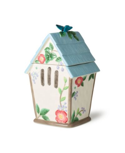 Certified International Flora банка для печенья Birdhouse