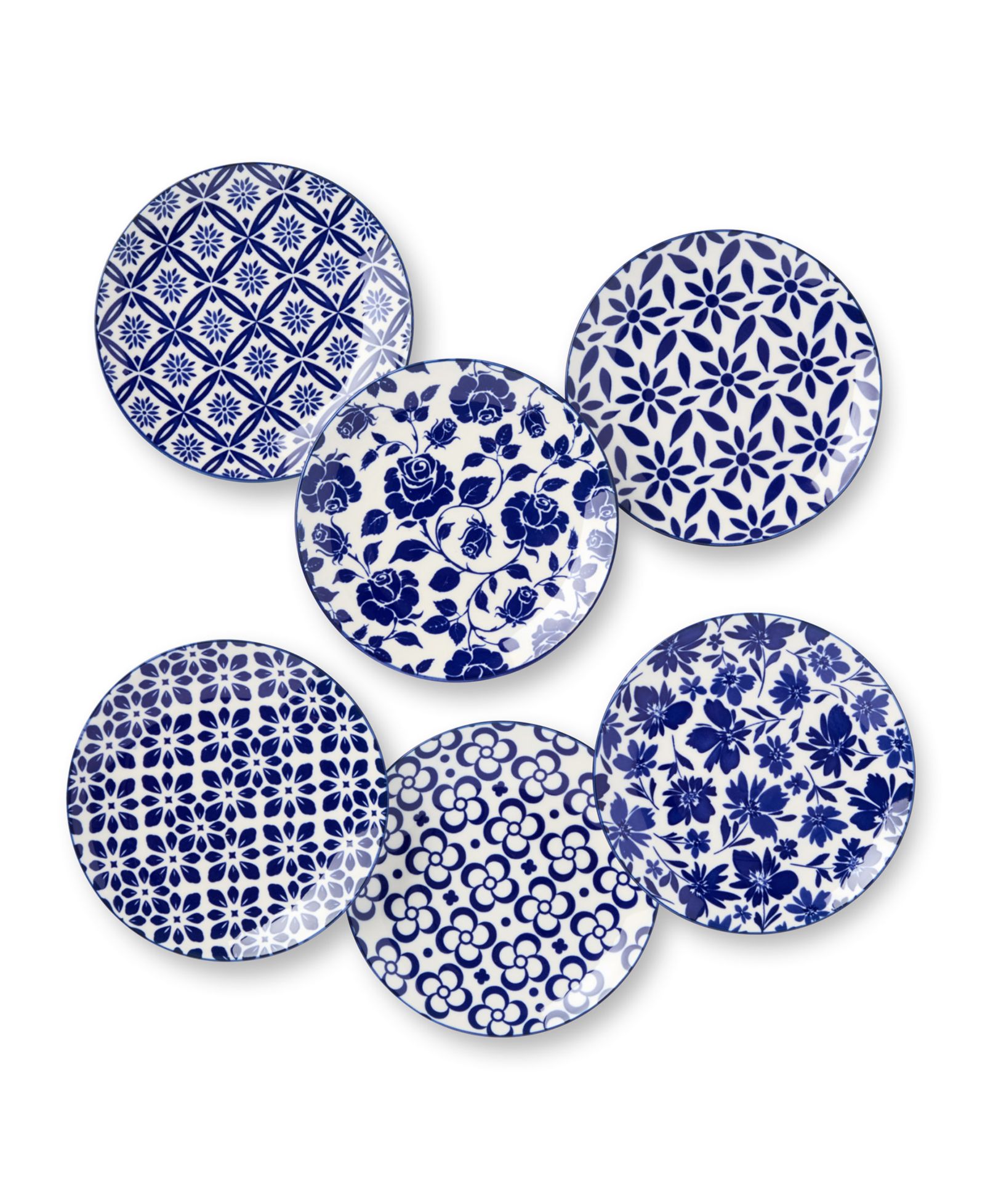 Тарелки Certified International Madison Canape Set of 6