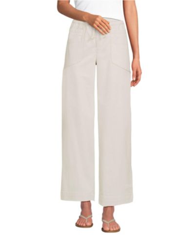 Женские брюки Lands' End Herringbone Chino High Rise
