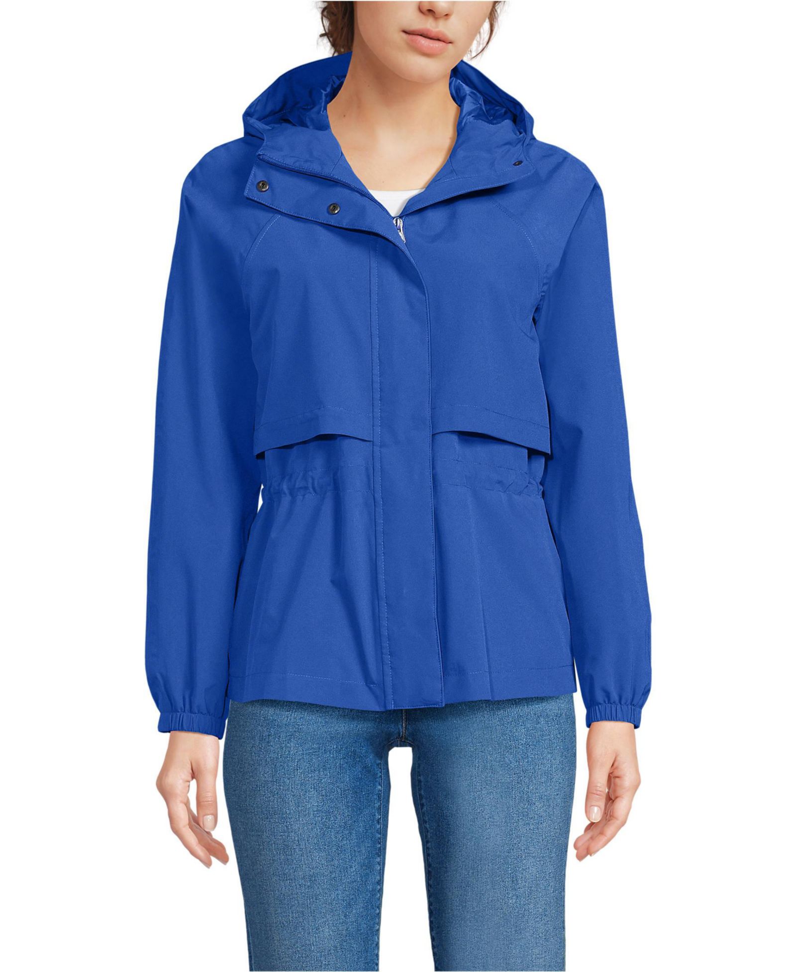 Lands' End Women's Squall Packable Rain Jacket