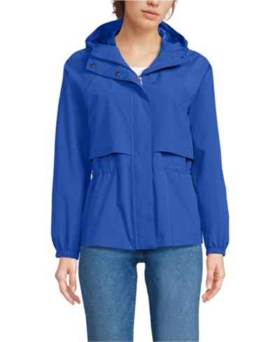 Lands' End Женская водонепроницаемая куртка Squall Packable