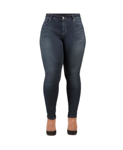 Женские узкие джинсы Poetic Justice Curvy-Fit Basic 5 Pockets, Dark 29