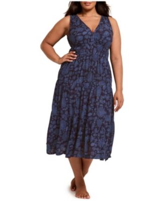 Floral blue