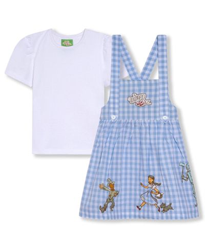Wizard of Oz Girls Matching Family Bodysuit and Square Neck and Dress Outfit Set