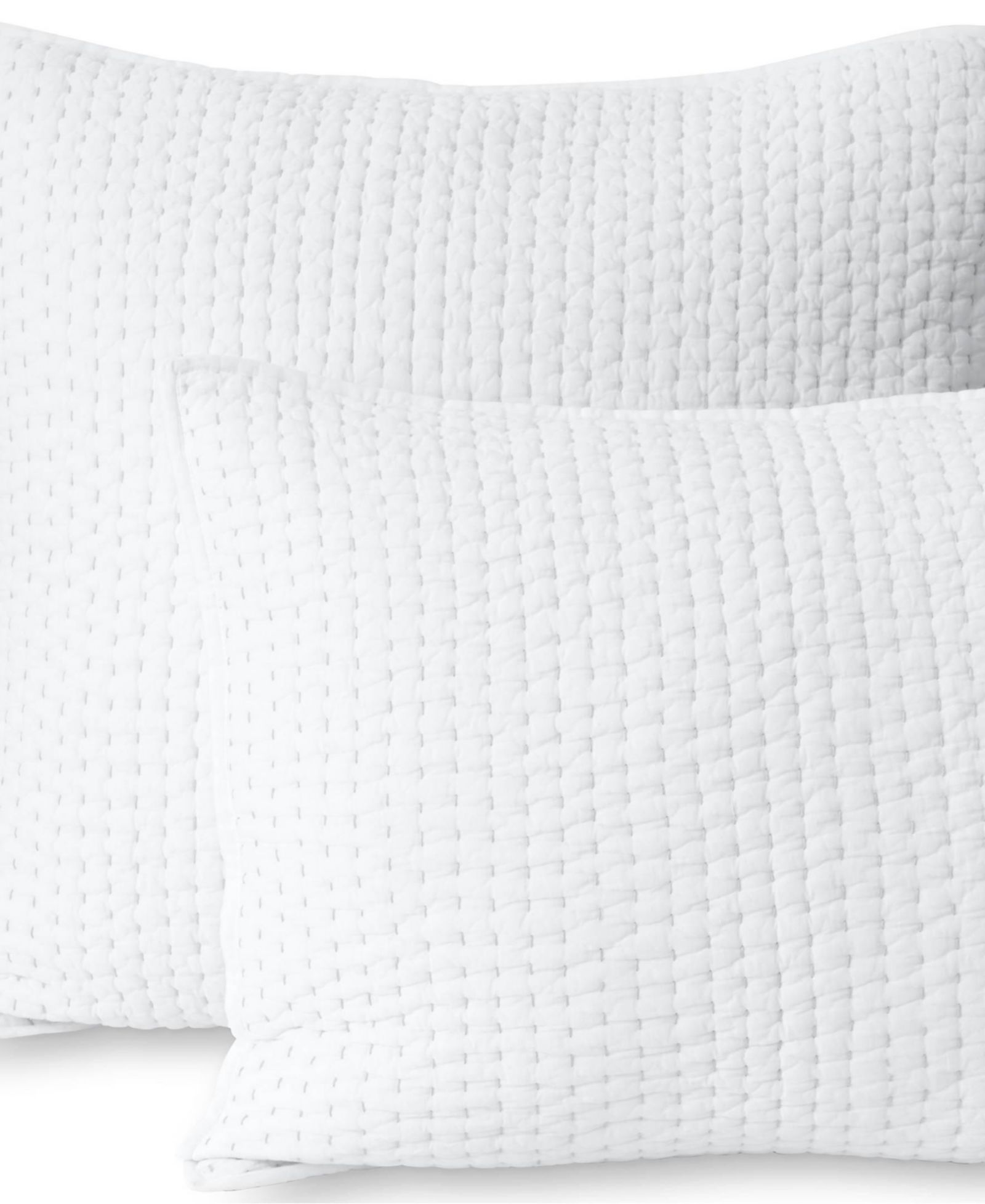 Lands' End стеганая наволочка с узором Seed Stitch