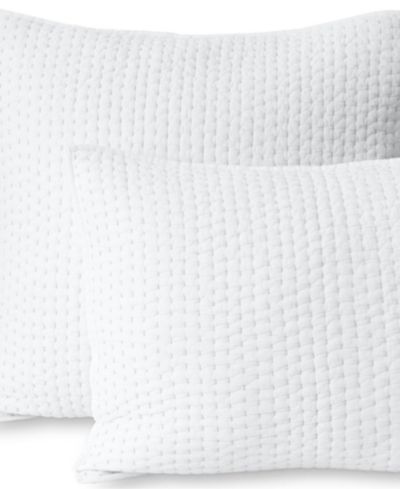 Lands' End стеганая наволочка с узором Seed Stitch