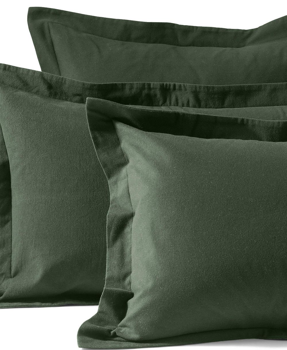 Lands' End Comfy Super Soft Cotton Flannel Pillow Sham