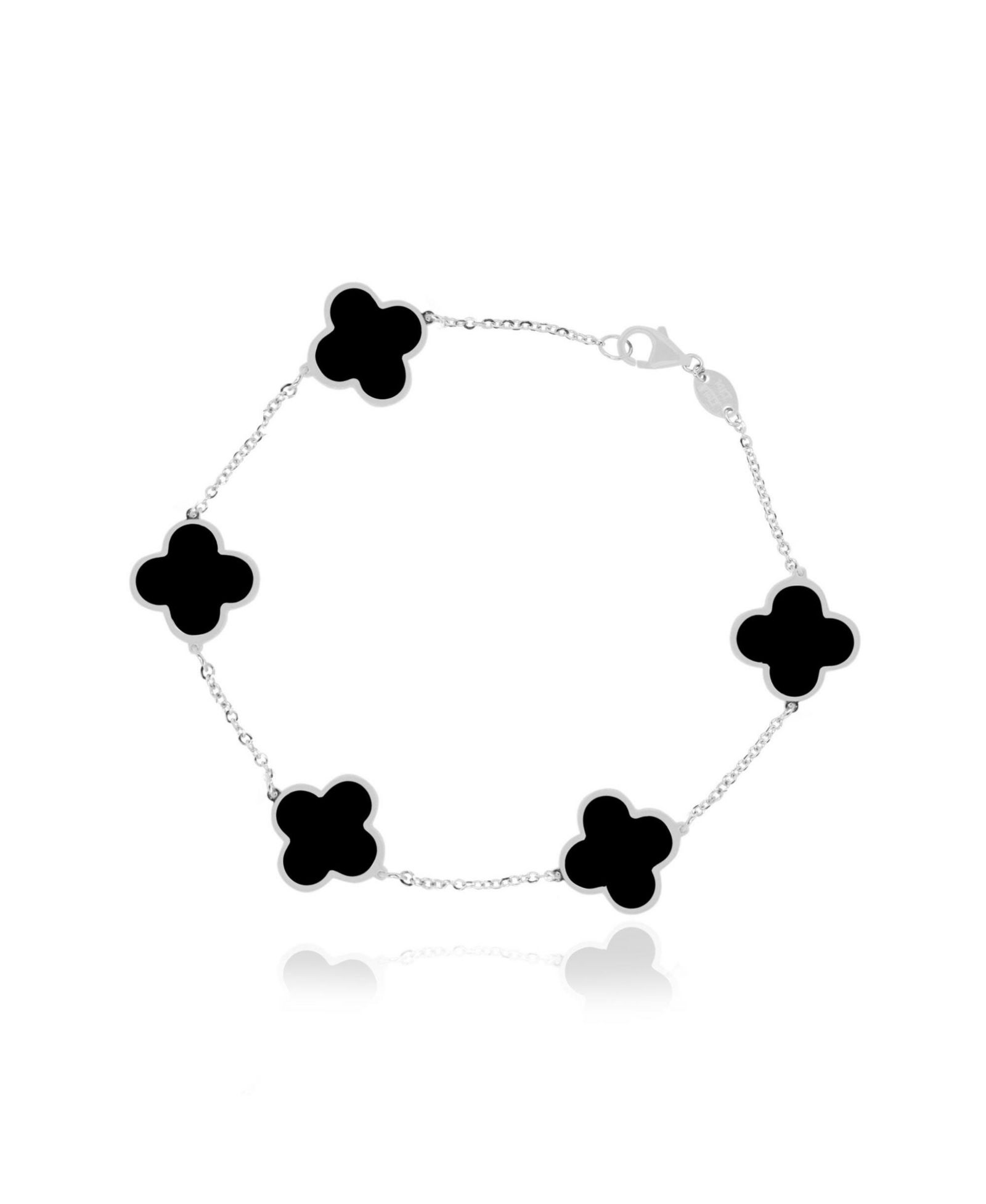 The Lovery браслет Onyx Clover