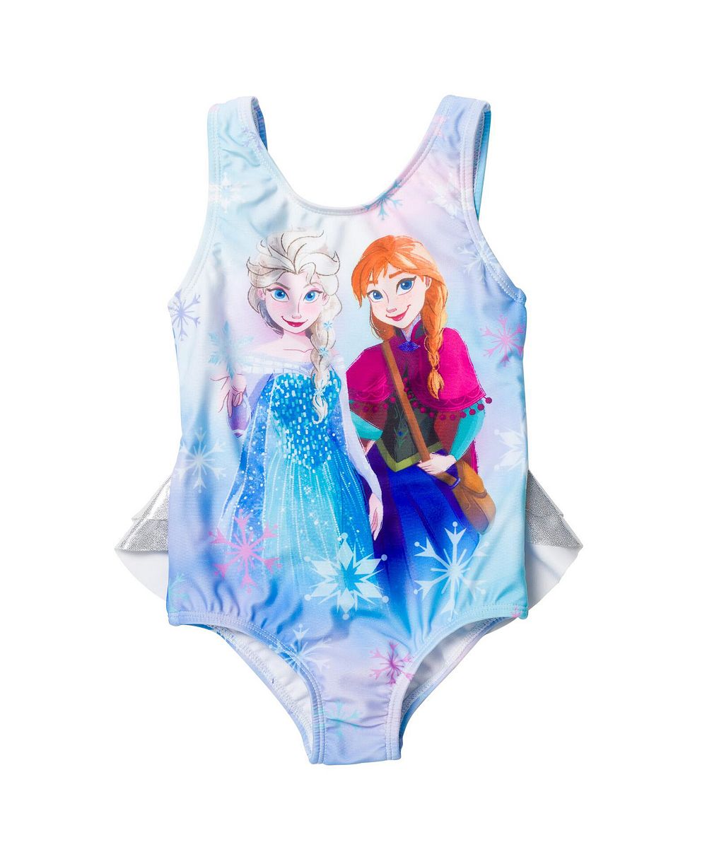 Детский слитный купальник Frozen без рукавов