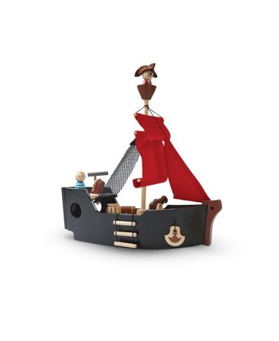 Игровой набор «Пиратский корабль» PlanWorld из 8 предметов от PlanToys, от 3 лет