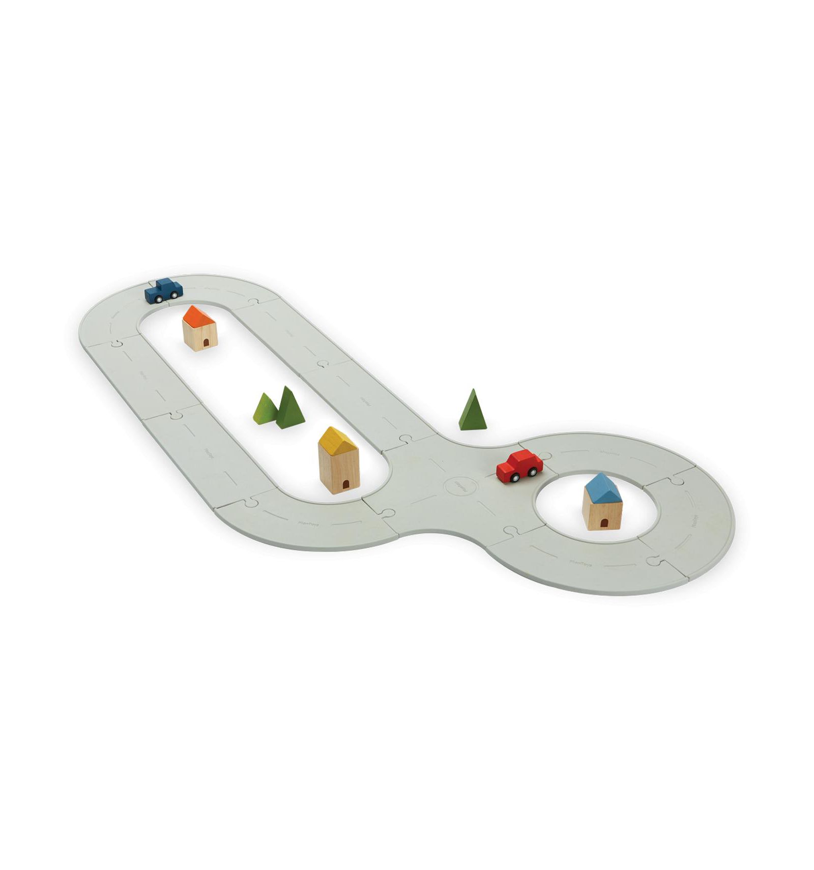 Набор дорог и рельсов - Medium