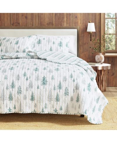 Linery and Co. Rustic Woodland Quilt Set with Shams
