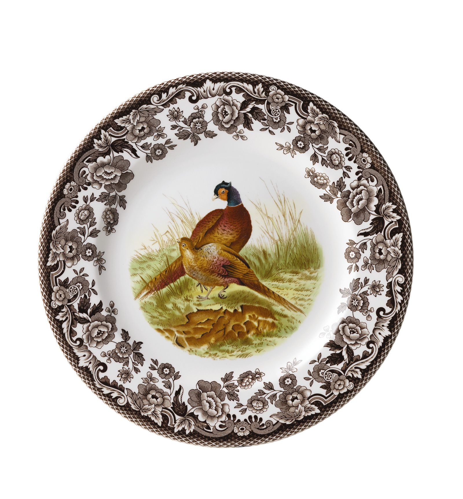 Spode Woodland Pheasant Dinner Plate
