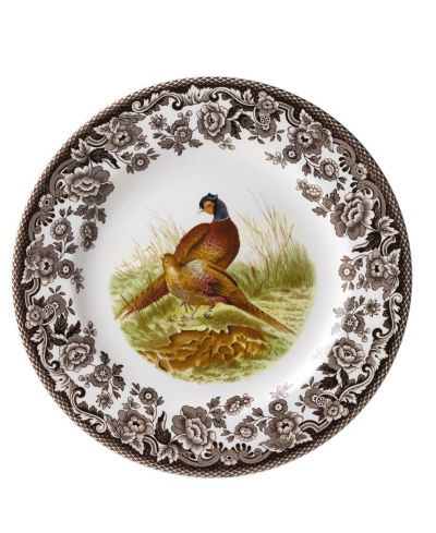 Spode Woodland тарелка обеденная с изображением фазана