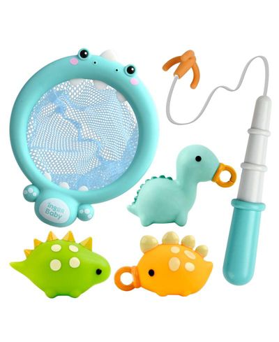 Детская магнитная игра Sperric Fun Dinosaur Fishing - набор из 4 игрушек для ванны и бассейна