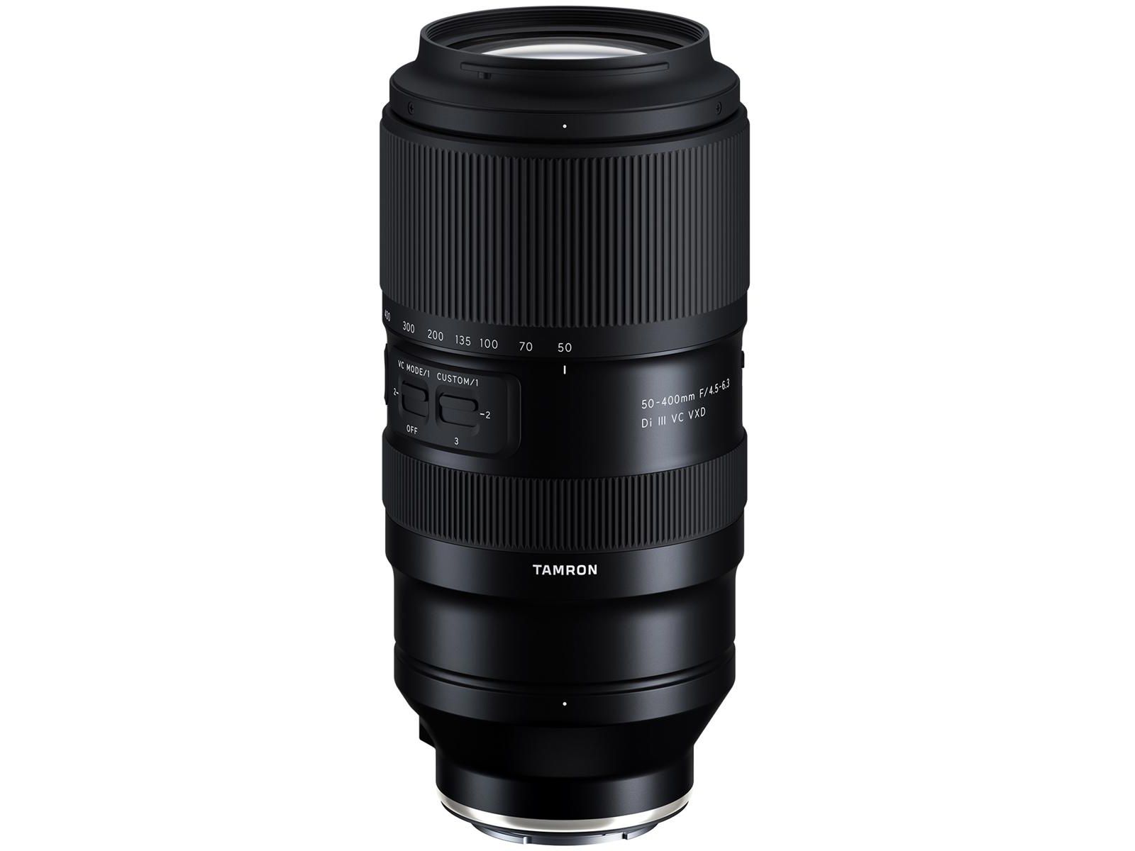 Tamron 50-400mm f/4.5-6.3 Di III VC VXD Linear Motor Focus Lens for Sony E-Mount