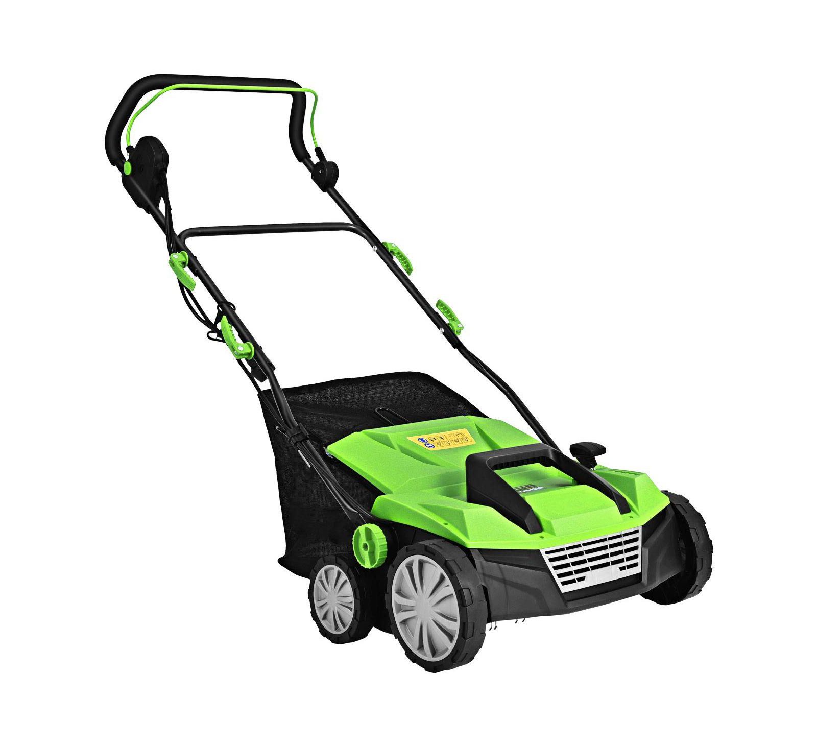 Mecale Collection Bag and Removable Blades 15 Inch 13 Amp Electric Scarifier