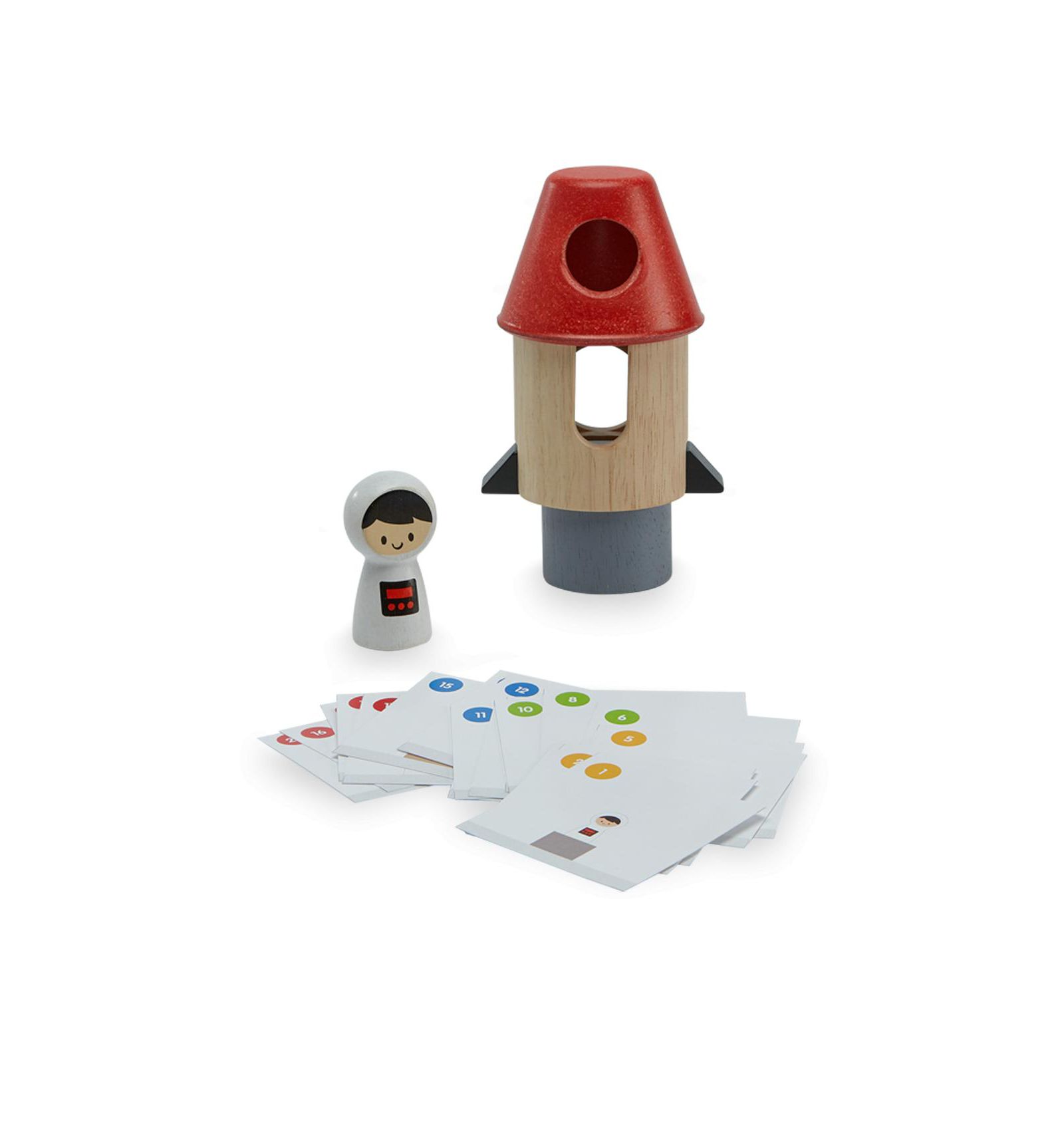 Обучающая игра Plantoys Spatial Rocket на развитие пространственного мышления, 25 предметов, для детей от 2 лет