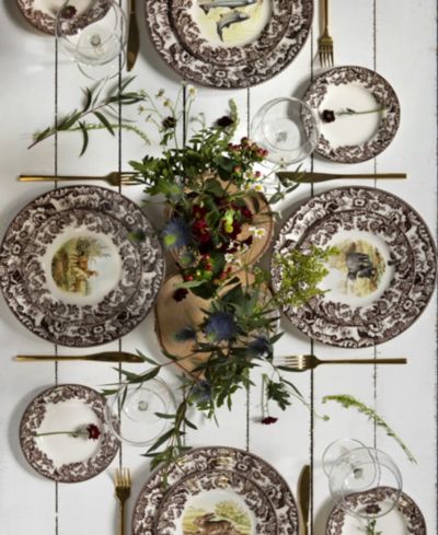 Салатная тарелка Spode Woodland Pheasant
