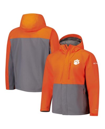 Columbia Мужская куртка Omni-Tech Full-Zip, Orange Clemson Tigers